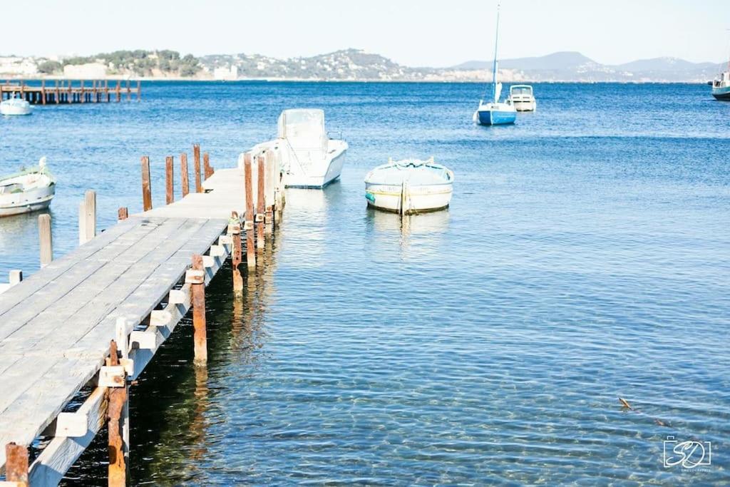 Port Tamaris, Le Troisieme Apartment ลาแซน-ซูร์-แมร์ ภายนอก รูปภาพ